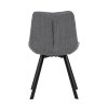 Jedálenská stolička - NIAMH, Sivá látka – detail 6