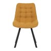 Jedálenská stolička - NIAMH, Žltá látka – detail 1
