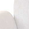 Jedálenská stolička - ROSALIE, Biela látka – detail 13
