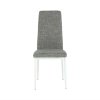 Jedálenská stolička - COLETA, Sivá látka – detail 4