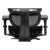 Kancelárska stolička - SIMONE, Čierna sieťovina – detail 14