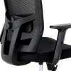 Kancelárska stolička - SLOANE, Čierna sieťovina – detail 6
