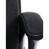 Kancelárske kreslo - SURI, Čierna látka – detail 14