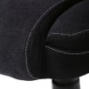 Kancelárske kreslo - SURI, Čierna látka – detail 9