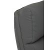 Kancelárske kreslo - AARON, Šedá ekokoža – detail 9