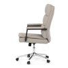 Kancelárske kreslo - AARON, Béžová ekokoža – detail 4