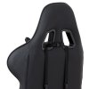 Herné kreslo - ADRIK, Čierna ekokoža – detail 9