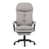 Kancelárske kreslo - ALEX, Strieborná látka – detail 2