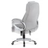 Kancelárske kreslo - ALTON, Strieborná látka – detail 5