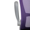 Detská stolička - AUBREY, Fialová sieťovina – detail 13