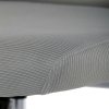Kancelárska stolička - TISA, Sivá sieťovina – detail 8