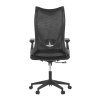 Kancelárska stolička - YASMIN, Čierna sieťovina – detail 6