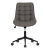 Kancelárske kreslo - ZELIA, Šedá látka (imitácia kože) – detail 1