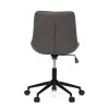 Kancelárske kreslo - ZELIA, Šedá látka (imitácia kože) – detail 6