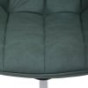 Kancelárske kreslo - ZELIA, Zelená látka (imitácia kože) – detail 8