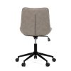 Kancelárske kreslo - ZELIA, Béžová látka (imitácia kože) – detail 6