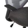 Kancelárska stolička - ZENOBIA, Šedá sieťovina – detail 10