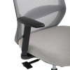 Kancelárska stolička - ZUZANA, Sivá sieťovina – detail 10