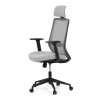 Kancelárska stolička - ZUZANA, Sivá sieťovina – detail 2