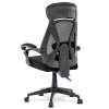 Kancelárska stolička - AMIRA, Čierna sieťovina – detail 11