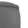 Kancelárska kreslo - BRODY, Šedá ekokoža – detail 18