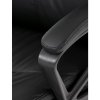 Kancelárske kreslo - BRUNO, Čierna ekokoža – detail 9