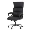 Kancelárske kreslo - BRUNO, Čierna ekokoža