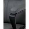Kancelárske kreslo - BRUNO, Šedá ekokoža – detail 8