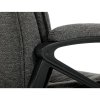 Kancelárske kreslo - BYRON, Šedá látka – detail 11