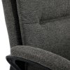 Kancelárske kreslo - BYRON, Šedá látka – detail 12
