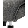 Kancelárske kreslo - BYRON, Šedá látka – detail 7