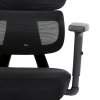 Kancelárska stolička - CARTER, Čierna sieťovina – detail 2