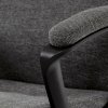 Kancelárske kreslo - CHRIS, Šedá látka – detail 10