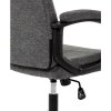 Kancelárske kreslo - CHRIS, Šedá látka – detail 15