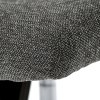 Kancelárske kreslo - CHRIS, Šedá látka – detail 7