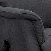 Elektricky polohovacie kreslo - CONNOR, Šedá látka – detail 5