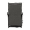 Elektricky polohovacie kreslo - DREW, Šedá látka – detail 12