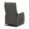 Elektricky polohovacie kreslo - DREW, Šedá látka – detail 13