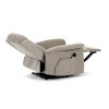 Elektricky polohovacie kreslo - EGOR, Béžová látka – detail 13