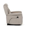 Elektricky polohovacie kreslo - EGOR, Béžová látka – detail 15