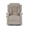 Elektricky polohovacie kreslo - EGOR, Béžová látka – detail 2