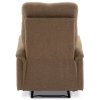 Polohovacie kreslo - EOIN, Hnedá látka – detail 10