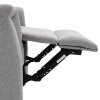 Polohovacie kreslo - EOIN, Sivá látka – detail 19