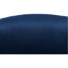 Ušiakové kreslo - CHARLOT, Modrá látka – detail 10