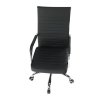 Kancelárske kreslo - FARAN, Čierna ekokoža – detail 14