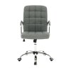 Kancelárske kreslo - MORGEN, Sivá látka – detail 13