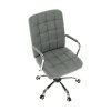 Kancelárske kreslo - MORGEN, Sivá látka – detail 16
