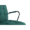 Kancelárske kreslo - MORGEN, Zelená látka – detail 10