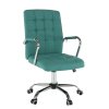Kancelárske kreslo - MORGEN, Zelená látka