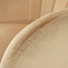 Otočné kreslo - DALIO, Béžová látka – detail 10